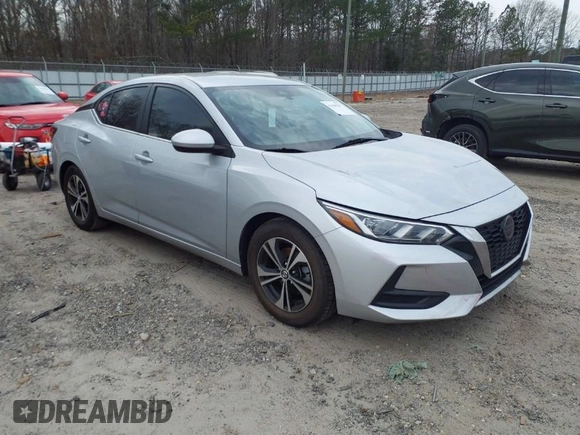 2022 Nissan Sentra SV z VIN 3N1AB8CVXNY315828, wystawiony jako IAAI lot #41688547 z przebiegiem 45 412 mil mil oraz . Historia ofert i sprzedaży dostępna na DreamBid. Obrazek 1.