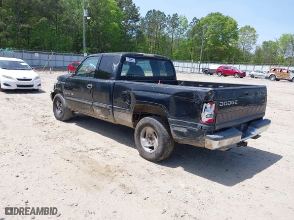 2000 Dodge Ram 1500 with VIN 3B7HC13Z0YG110645, listed as a IAAI auction lot 42038503 with 1 mi miles. Bid and sale history available at carsss.com. Image 3.