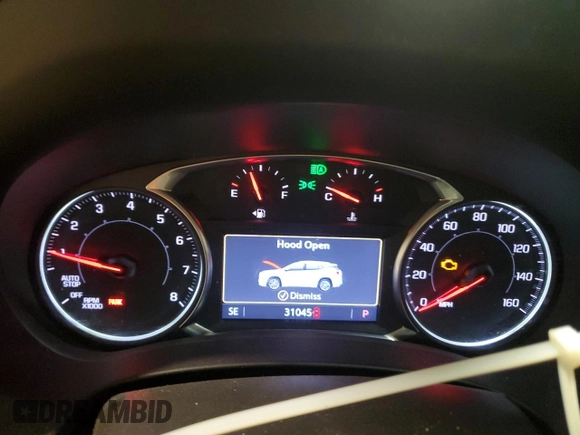 2022 GMC Terrain SLE z VIN 3GKALMEV8NL288534, wystawiony jako Copart lot #60321875 z przebiegiem 31 045 mil mil oraz Szkoda całkowita • Salvage title. Historia ofert i sprzedaży dostępna na DreamBid. Obrazek 9.