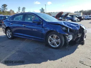 2018 Hyundai Sonata SEL with VIN 5NPE34AF8JH665109, listed as a Copart auction lot 55112215 with 70,569 mi miles and Non Repairable. Bid and sale history available at DreamBid. Image 4.