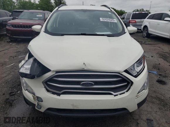 2022 Ford EcoSport SE z VIN MAJ6S3GL4NC464605, wystawiony jako Copart lot #52424525 z przebiegiem 98 742 mil mil oraz Czysty tytuł • Clean title. Historia ofert i sprzedaży dostępna na DreamBid. Obrazek 5.
