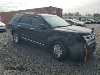 2015 Ford Explorer XLT with VIN 1FM5K7D83FGB36787, listed as a Copart auction lot 49992615 with 202,381 mi miles and Salvage Title. Bid and sale history available at carsss.com. Image 4.