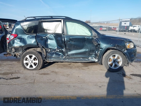 2010 Toyota RAV4 Ltd with VIN JTMDF4DV1A5030948, listed as a IAAI auction lot 41773340 with 165,859 mi miles. Bid and sale history available at carsss.com. Image 13.