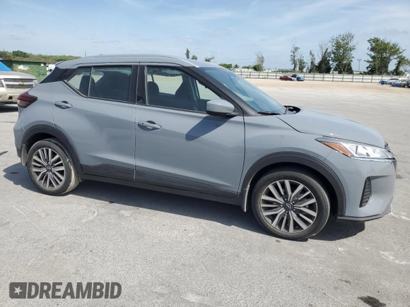 2023 Nissan Kicks SV with VIN 3N1CP5CV0PL482546, listed as a Copart auction lot 53935595 with 27,064 mi miles and Non Repairable. Bid and sale history available at carsss.com. Image 4.