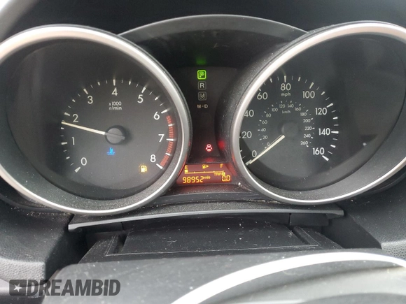 2012 Mazda 5 Sport with VIN JM1CW2BL3C0127375, listed as a Copart auction lot 61821135 with 98,952 mi miles and Clean title. Bid and sale history available at DreamBid. Image 9.