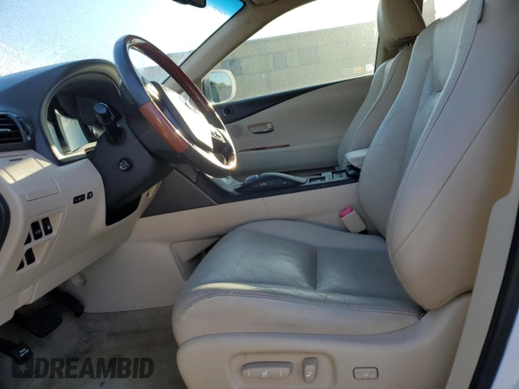 2011 Lexus RX 450h with VIN JTJZB1BA2B2405682, listed as a Copart auction lot 56355035 with 64,015 mi miles and Salvage title. Bid and sale history available at DreamBid. Image 7.