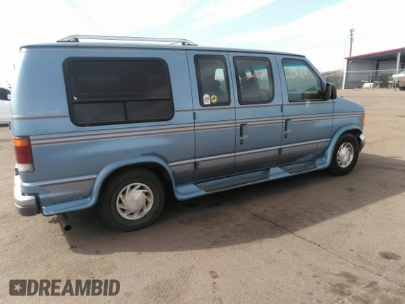 1994 Ford Econoline Cargo with VIN 1FDEE14N5RHC02152, listed as a IAAI auction lot 41803081 with 132,453 mi miles and . Bid and sale history available at carsss.com. Image 4.