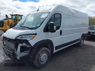 2025 Ram ProMaster Cargo Tradesman with VIN 3C6MRVJG3SE504821, listed as a IAAI auction lot 42150693 with 10,828 mi miles and . Bid and sale history available at DreamBid. Image 18.