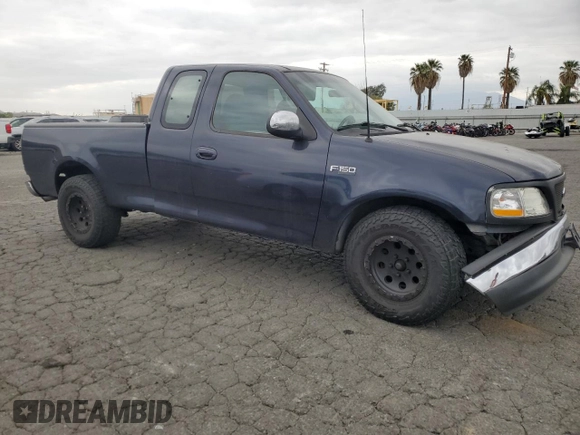 2000 Ford F-150 XL with VIN 1FTZX1721YKB14556, listed as a Copart auction lot 53227925 with 0 mi miles and Salvage Title. Bid and sale history available at carsss.com. Image 4.