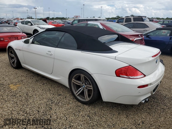 2008 BMW 6 Series M6 z VIN WBSEK93548CY79677, wystawiony jako Copart lot #74154364 z przebiegiem 109 352 mil mil oraz Szkoda całkowita • Salvage title. Historia ofert i sprzedaży dostępna na DreamBid. Obrazek 2.