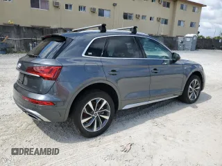 2023 Audi Q5 S line Premium Plus with VIN WA1EAAFY5P2028438, listed as a Copart auction lot 53194624 with 9,668 mi miles and Salvage Title. Bid and sale history available at carsss.com. Image 3.