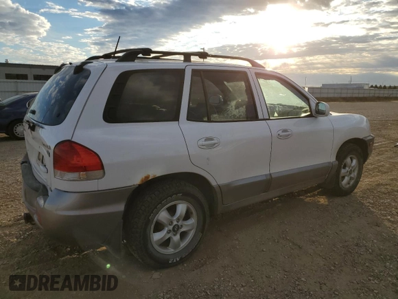2005 Hyundai Santa Fe GLS with VIN KM8SC73E85U003398, listed as a Copart auction lot 74241874 with 162,057 mi miles and Salvage Title. Bid and sale history available at carsss.com. Image 3.
