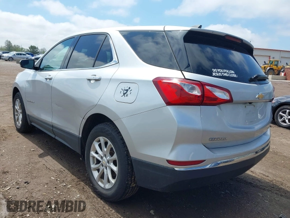 2018 Chevrolet Equinox LT with VIN 2GNAXSEV7J6278734, listed as a IAAI auction lot 42188943 with 321,936 mi miles. Bid and sale history available at carsss.com. Image 3.