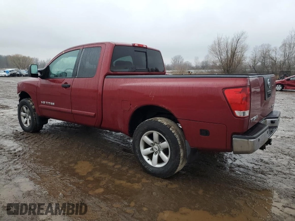 2008 Nissan Titan XE z VIN 1N6BA06C88N331556, wystawiony jako Copart lot #86565234 z przebiegiem 96 507 mil mil oraz Szkody całkowita. Historia ofert i sprzedaży dostępna na DreamBid. Obrazek 2.
