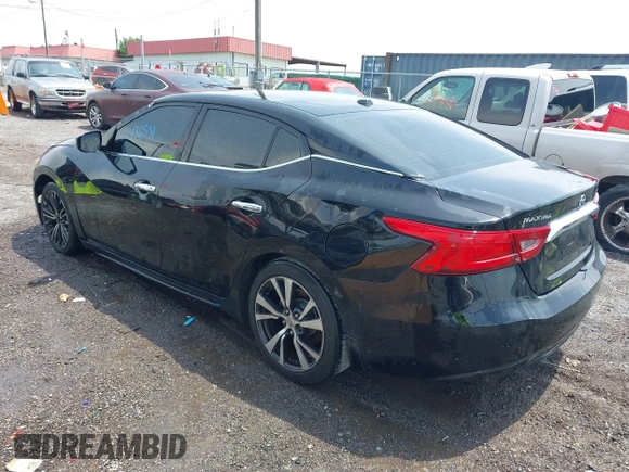 2017 Nissan Maxima S with VIN 1N4AA6AP7HC414344, listed as a IAAI auction lot 42436531 with 97,318 mi miles and . Bid and sale history available at DreamBid. Image 3.