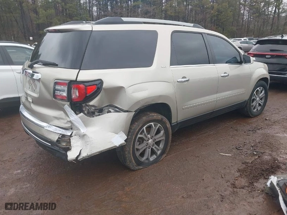 2015 GMC Acadia SLT with VIN 1GKKRRKD2FJ331091, listed as a IAAI auction lot 41434853 with NaN miles. Bid and sale history available at carsss.com. Image 4.