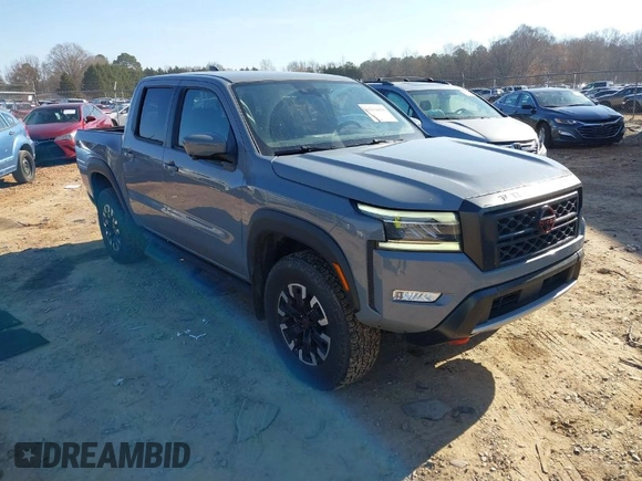 2022 Nissan Frontier SV with VIN 1N6ED1EKXNN666736, listed as a IAAI auction lot 41654456 with 47,935 mi miles and . Bid and sale history available at DreamBid. Image 1.