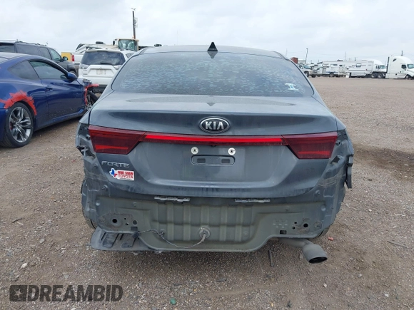 2021 Kia Forte LXS with VIN 3KPF24AD9ME358627, listed as a IAAI auction lot 42106430 with 56,589 mi miles and . Bid and sale history available at DreamBid. Image 17.