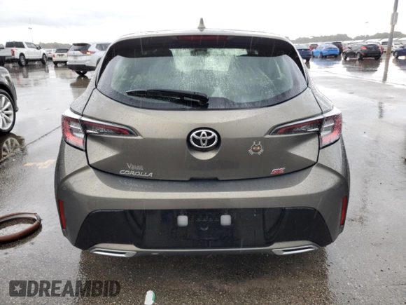 2019 Toyota Corolla Hatchback SE with VIN JTNK4RBE8K3054895, listed as a Copart auction lot 73881724 with 52,557 mi miles and Non Repairable. Bid and sale history available at carsss.com. Image 6.