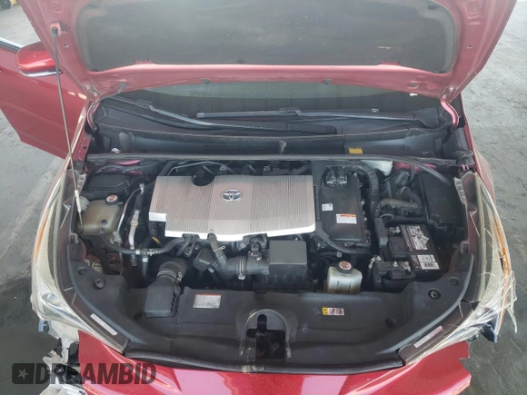 2017 Toyota Prius Two with VIN JTDKARFUXH3540518, listed as a Copart auction lot 55857545 with 225,934 mi miles and Salvage Title. Bid and sale history available at DreamBid. Image 11.