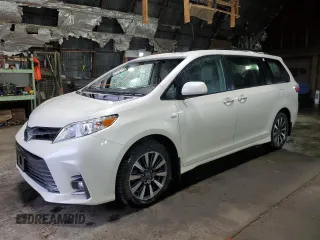 2019 Toyota Sienna XLE with VIN 5TDDZ3DC0KS217173, listed as a Copart auction lot 48677095 with 96,728 mi miles and Salvage Title. Bid and sale history available at carsss.com. Image 1.
