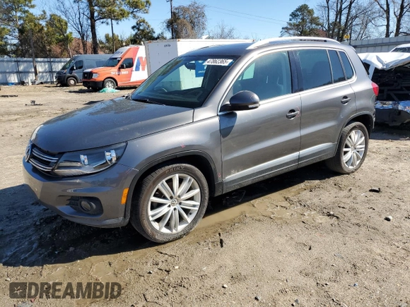 2013 Volkswagen Tiguan S with VIN WVGAV3AX6DW624726, listed as a Copart auction lot 47862365 with 144,498 mi miles and Salvage title. Bid and sale history available at DreamBid. Image 1.