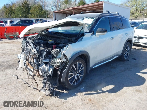 2024 Infiniti QX60 Autograph with VIN 5N1DL1HU1RC346328, listed as a IAAI auction lot 41845722 with 13,137 mi miles and . Bid and sale history available at DreamBid. Image 18.