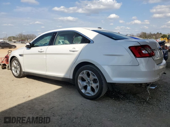 2011 Ford Taurus SEL with VIN 1FAHP2EW9BG128793, listed as a Copart auction lot 48940475 with 121,681 mi miles and Salvage Title. Bid and sale history available at DreamBid. Image 2.
