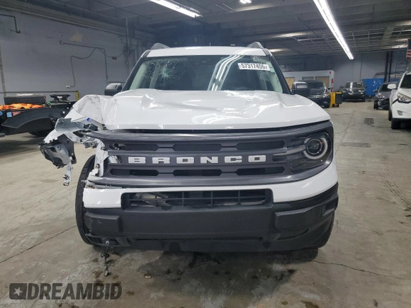 2024 Ford Bronco Sport Big Bend z VIN 3FMCR9B65RRE26915, wystawiony jako Copart lot #57317455 z przebiegiem 34 575 mil mil oraz Szkoda całkowita • Salvage title. Historia ofert i sprzedaży dostępna na DreamBid. Obrazek 5.