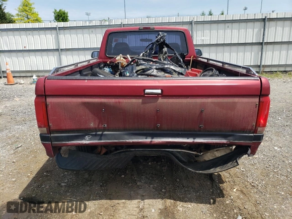 1995 Ford F-150 with VIN 1FTEF15N7SNB13223, listed as a Copart auction lot 56002595 with Not provided miles and Salvage title. Bid and sale history available at DreamBid. Image 6.