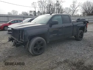 2016 Chevrolet Silverado 1500 Work Truck with VIN 1GCVKNEH6GZ401196, listed as a Copart auction lot 43414335 with 123,517 mi miles and Salvage Title. Bid and sale history available at carsss.com. Image 1.