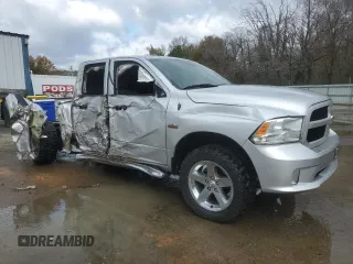 2017 Ram 1500 Express with VIN 1C6RR7FT5HS523223, listed as a Copart auction lot 85020394 with 134,253 mi miles and Salvage Title. Bid and sale history available at carsss.com. Image 4.