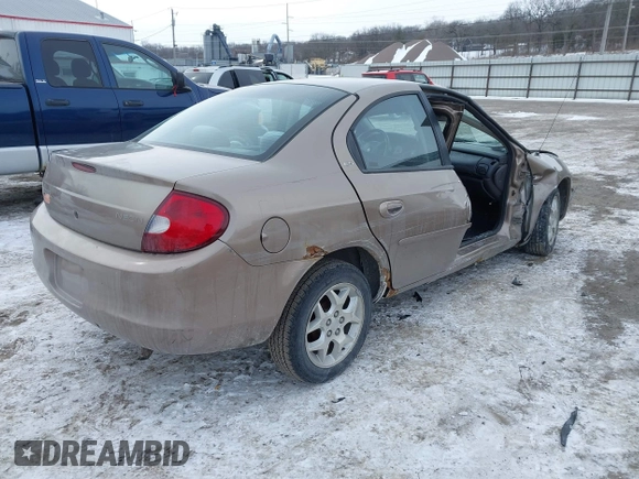 2000 Dodge Neon Highline z VIN 1B3ES46CXYD694730, wystawiony jako IAAI lot #41610249 z przebiegiem 110 930 mil mil oraz . Historia ofert i sprzedaży dostępna na DreamBid. Obrazek 4.