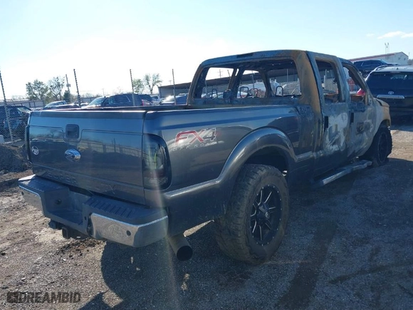 2015 Ford Super Duty F-250 SRW Lariat with VIN 1FT7W2BT4FEC62356, listed as a IAAI auction lot 40819061 with 1 mi miles. Bid and sale history available at carsss.com. Image 4.