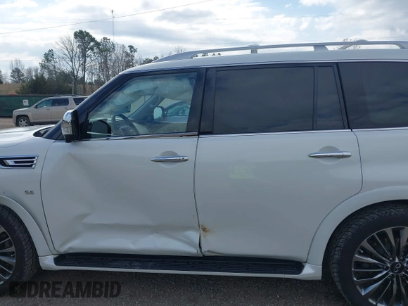 2020 Infiniti QX80 LUXE with VIN JN8AZ2NE6L9251314, listed as a IAAI auction lot 41520416 with 97,252 mi miles. Bid and sale history available at carsss.com. Image 14.
