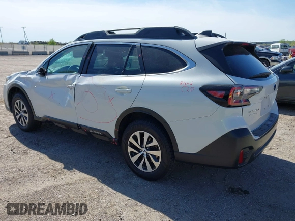 2022 Subaru Outback Premium with VIN 4S4BTADC6N3267395, listed as a IAAI auction lot 42137031 with 88,250 mi miles and . Bid and sale history available at DreamBid. Image 3.
