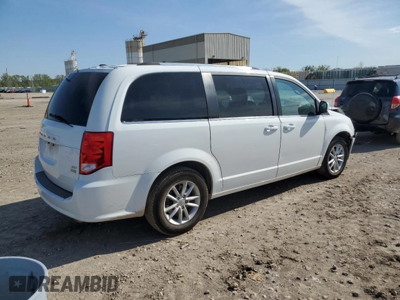 2018 Dodge Grand Caravan SXT z VIN 2C4RDGCG0JR208285, wystawiony jako Copart lot #53359275 z przebiegiem 112 182 mil mil oraz Szkoda całkowita • Salvage title. Historia ofert i sprzedaży dostępna na DreamBid. Obrazek 3.