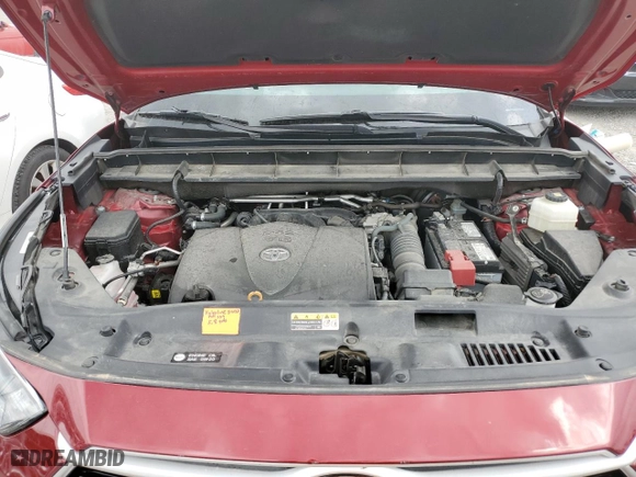 2021 Toyota Highlander XLE with VIN 5TDGZRBH0MS085971, listed as a Copart auction lot 51174555 with 48,353 mi miles and Salvage Title. Bid and sale history available at carsss.com. Image 12.