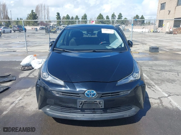 2019 Toyota Prius L Eco with VIN JTDKARFU8K3082503, listed as a IAAI auction lot 41809373 with 247,315 mi miles. Bid and sale history available at carsss.com. Image 13.