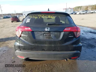 2016 Honda HR-V EX-L w/Navi with VIN 3CZRU6H70GM735515, listed as a IAAI auction lot 41678286 with 1 mi miles. Bid and sale history available at carsss.com. Image 17.