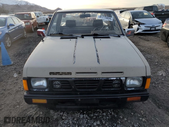 1986 Nissan Hardbody E z VIN JN6ND11S1GW037479, wystawiony jako Copart lot #81775934 z przebiegiem 389 841 mil mil oraz Szkoda całkowita • Salvage title. Historia ofert i sprzedaży dostępna na DreamBid. Obrazek 5.