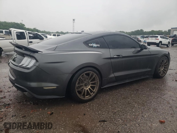 2018 Ford Mustang EcoBoost with VIN 1FA6P8TH5J5128542, listed as a Copart auction lot 54724065 with 97,852 mi miles and Clean Title. Bid and sale history available at carsss.com. Image 3.