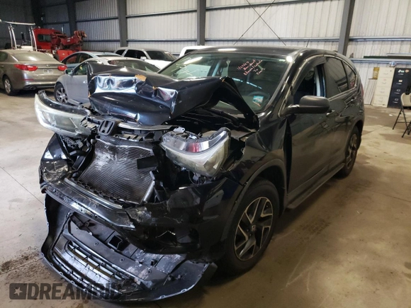 2016 Honda CR-V SE with VIN 2HKRM4H40GH639177, listed as a Copart auction lot 42649575 with Not Provided miles and Salvage Title. Bid and sale history available at carsss.com. Image 1.