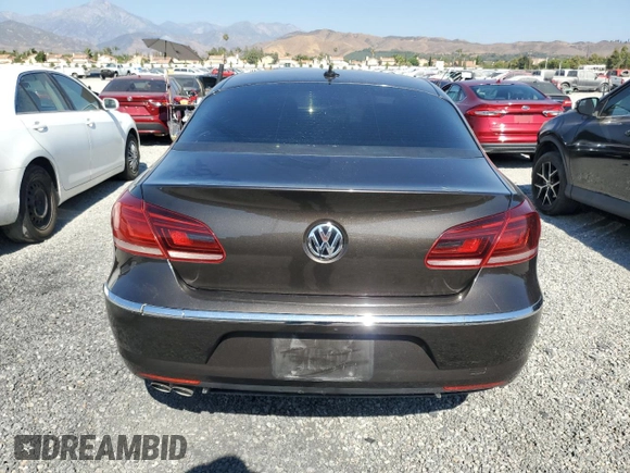 2016 Volkswagen CC Sport with VIN WVWBP7AN6GE513550, listed as a Copart auction lot 65621524 with 151,038 mi miles and Salvage Title. Bid and sale history available at carsss.com. Image 6.