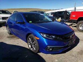 2021 Honda Civic Sedan EX-L with VIN 2HGFC1F76MH706260, listed as a Copart auction lot 50448085 with 36,756 mi miles and Salvage Title. Bid and sale history available at carsss.com. Image 11.