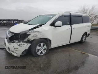 2014 Nissan Quest S with VIN JN8AE2KP4E9102615, listed as a Copart auction lot 45199705 with 172,331 mi miles and Salvage Title. Bid and sale history available at carsss.com. Image 1.