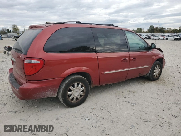 2007 Chrysler Town & Country LWB Touring with VIN 2A4GP54L97R207847, listed as a Copart auction lot 75865934 with 171,110 mi miles and Clean Title. Bid and sale history available at carsss.com. Image 3.
