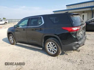 2018 Chevrolet Traverse LS with VIN 1GNEVLKW3JJ200822, listed as a Copart auction lot 69265254 with 128,829 mi miles and Salvage Title. Bid and sale history available at carsss.com. Image 2.