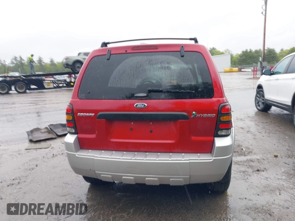 2005 Ford Escape Hybrid with VIN 1FMCU96H95KC81872, listed as a IAAI auction lot 42292225 with 165,259 mi miles and . Bid and sale history available at DreamBid. Image 16.