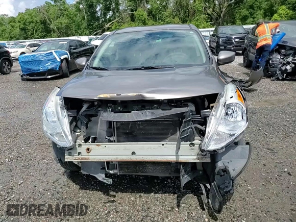 2016 Nissan Versa SV with VIN 3N1CN7AP1GL827640, listed as a Copart auction lot 61102095 with 148,654 mi miles and Salvage title. Bid and sale history available at DreamBid. Image 13.